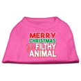 thumbnail image 1 of Ya Filthy Animal Screen Print Pet Shirt Bright Pink Sm (10), 1 of 1