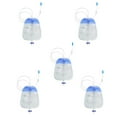 thumbnail image 3 of 5000ml Urinary Bag with Clear Scale Reusable Tract Pocket Water Bottle Lightweight Drainage Bag Anti Reflux Valve Device Pack 5 Pieces, 3 of 5