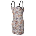 thumbnail image 6 of Ladies Elegant Sling Sleeveless Sexy Dress floral, 6 of 6