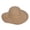 Khaki, variant on Girls Wide Brim Fedora Hat, Elegant Felt Bowler Floppy Cap with Sweet Bow Knot, Classic Vintage Style Outdoor Fashion Sunheadwear, 1-Pack