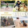 thumbnail image 7 of Uxcell Dog Leash with Padded Hands Free, 6.6ft/2m Adjustable Bungee Dog Training Leash, No Pull Heavy Duty Nylon Rope(Purple), Intended for Large Medium Pet Running/Hiking/Walking, 7 of 7