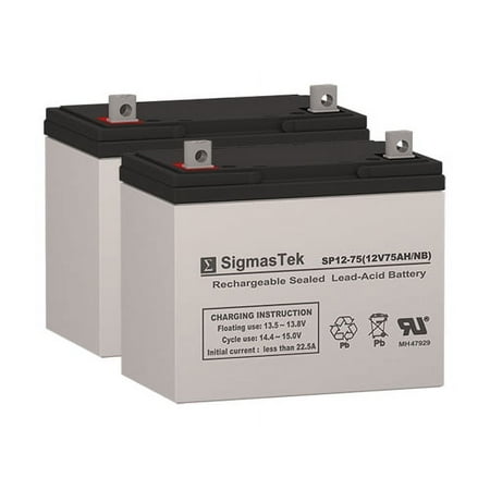 Pride Jazzy 1200 Wheelchair Batteries (Replacement)