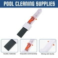 Myenne Swimming Pool Pumice Stone with VClip Handle for Removing Erase Rust Stain Spot