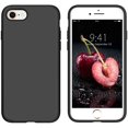 thumbnail image 1 of iPhone SE 2020 Case, iPhone 8 Case,iPhone 7 Case, Liquid Silicone Soft Gel Rubber Slim Cover with Microfiber Cloth Lining Cushion Shockproof Full Protective Phone Case for iPhone 7/8/SE2, Black, 1 of 8