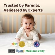 NETVUE Peekababy Baby Camera Monitor, Wireless Baby Monitor with Camera & Audio, 4-in-1 Crib Mount, Smart App, Sleep Analysis & Two-Way Talk