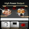thumbnail image 7 of 36" Electric Range with 5 Heating Elements Convection Oven 6.0 Cu. Ft. Capacity, 6 Functions - Professional Electric Range Oven with Smooth Glass Top, 7 of 7