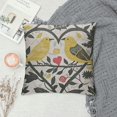 thumbnail image 2 of ARISTURING  Trendy Yellow Gray Ivory Vintage Floral Bird Oblong Throw Pillow Covers Flower Branches Decorative Cushion Cases for Couch Sofa Bedroom, 2 of 5