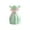 Green, variant on YIMWNYI Small Fresh Wedding Candy Box, Personalized Companion European Lace Plastic Vase, Flower Arrangement Decorative Vase for Home Decoration, Multi-Color Options