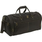 Le Donne Leather Distressed Leather Overnighter Duffel DS-504