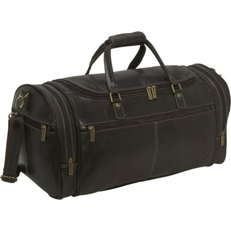 Le Donne Leather Distressed Leather Overnighter Duffel DS-504