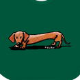 thumbnail image 4 of Inktastic Little Red Doxie Boys or Girls Baby Bib, 4 of 4