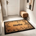 thumbnail image 1 of Entry Door Doormat Non Slip Floor Mat Dirt Scraper Rug Durable Entryway Carpet Heavy Duty Mat, Absorbent Anti Dirt Shoe Cleaner Mat, For Front Door Porch Patio Indoor Outdoor Use, 1 of 8