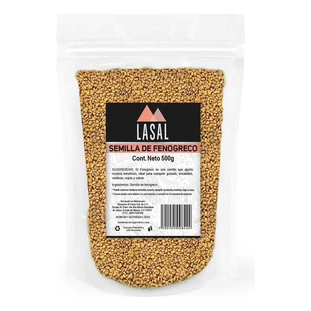 Semillas De Fenogreco 500 Gramos Pouch Resellable