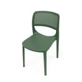 thumbnail image 4 of Rainbow Outdoor Mila Set of 4 Stackable Side Chair-Green, 4 of 6
