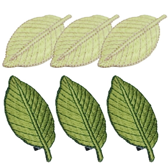 UNOMOR 6 Pcs Leaves Hair Clip for Women to Hold Hair in Assorted Color