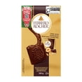 thumbnail image 1 of FERRERO ROCHER Premium Hazelnut Dark chocolate squares, 10 Individually Wrapped Chocolates, Great for Sharing or Gifting, 105g, 1 of 10