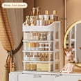 thumbnail image 2 of FcBaudy Cosmetic Storage Box Desktop Storage Dusted Proof Mask Lipstick Crossed Border Plastic Storage Shelf A receptacle, 2 of 7