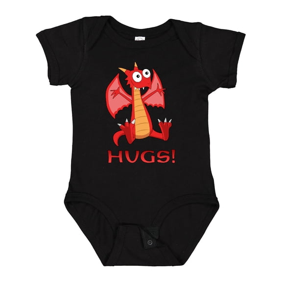 Inktastic Dragon Hugs Boys or Girls Baby Bodysuit