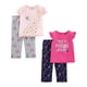 thumbnail image 1 of Conjunto de pijama Simple Joys de Carter's Toddler Girls, 4 piezas, 3T, 1 of 3