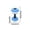 Blue, variant on Gumesh Sports Water Weights Pool Exercise Dumbbells, Water Aerobic Equipment, High-Density EVA-Foam Dumbbell with Handle Strip, Aqua Therapy, Pool Fitness, Water Exercise, Set of 2,Purple