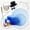 Blue, variant on 60PCS Amber Disposable Plastic Plates Set - Clear Brown Heavy Duty Party Plates - Includes 30PCS 10'' Dinner Plates & 30PCS 7'' Dessert Plates for Events