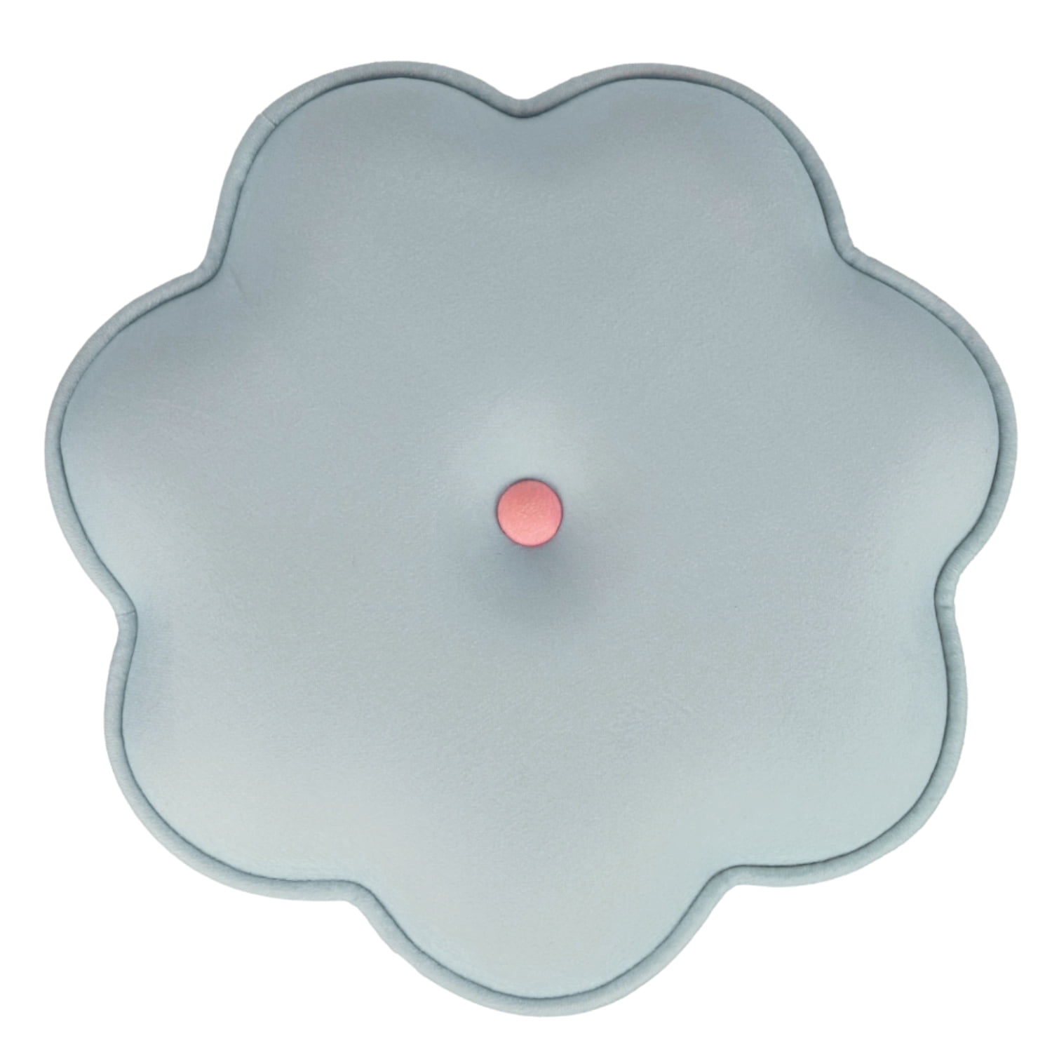 Mainstays Kids Flower Petal Ottoman, Blue