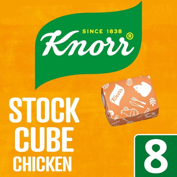Knorr Chicken Stock Cubes 8Â x 10g, Imported from Britain