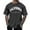 Grey, variant on Male Summer Beach Little Tree Print T-Shirt Short Sleeve O-Neck Tops - Polyester, Casual/Travel/Daily - Lightweight, Wicking Comfort