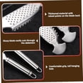 thumbnail image 4 of 2-in-1 Stainless Steel Fish Scaler + Ginger Grater, Multifunction Stainless Steel Fish Scaler Remover, Descaler Sawtooth for Easy Descaling, With Hanging Handle (3pcs), 4 of 8