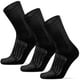 thumbnail image 1 of Pack de 3 calcetines Socks Busy de lana para hombre, senderismo y correr, color negro, 1 of 7