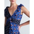 thumbnail image 4 of Free Assembly Women's Twist Front Sleeveless Maxi Dress, Sizes XS-XXL, 4 of 6