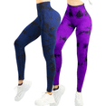 thumbnail image 1 of Set De Dos Leggings Deportivos Tie-Dye Mujer para Yoga y Gym Comodidad y Estilo, 1 of 5