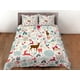 thumbnail image 3 of Navidad Juego de funda nórdica y almohadas de Navidad Reno Dormitorio Ropa de Cama Consolador, 3 of 4