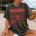 thumbnail image 2 of Obsession 2026 Gothic Horror Graphic Shirt, Vintage Thriller Movie Tee, Retro Halloween Film T-Shirt, Horror Cinema Fan Gift, 2 of 6
