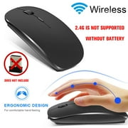 Silent Bluetooth Mouse,Rechargeable Ergonomic Design