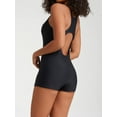 thumbnail image 5 of Womens Boyleg One Piece Swimsuits Bathing Suit with Shorts Competition Racerback Athletic Swimwear Teens Girl, 5 of 5