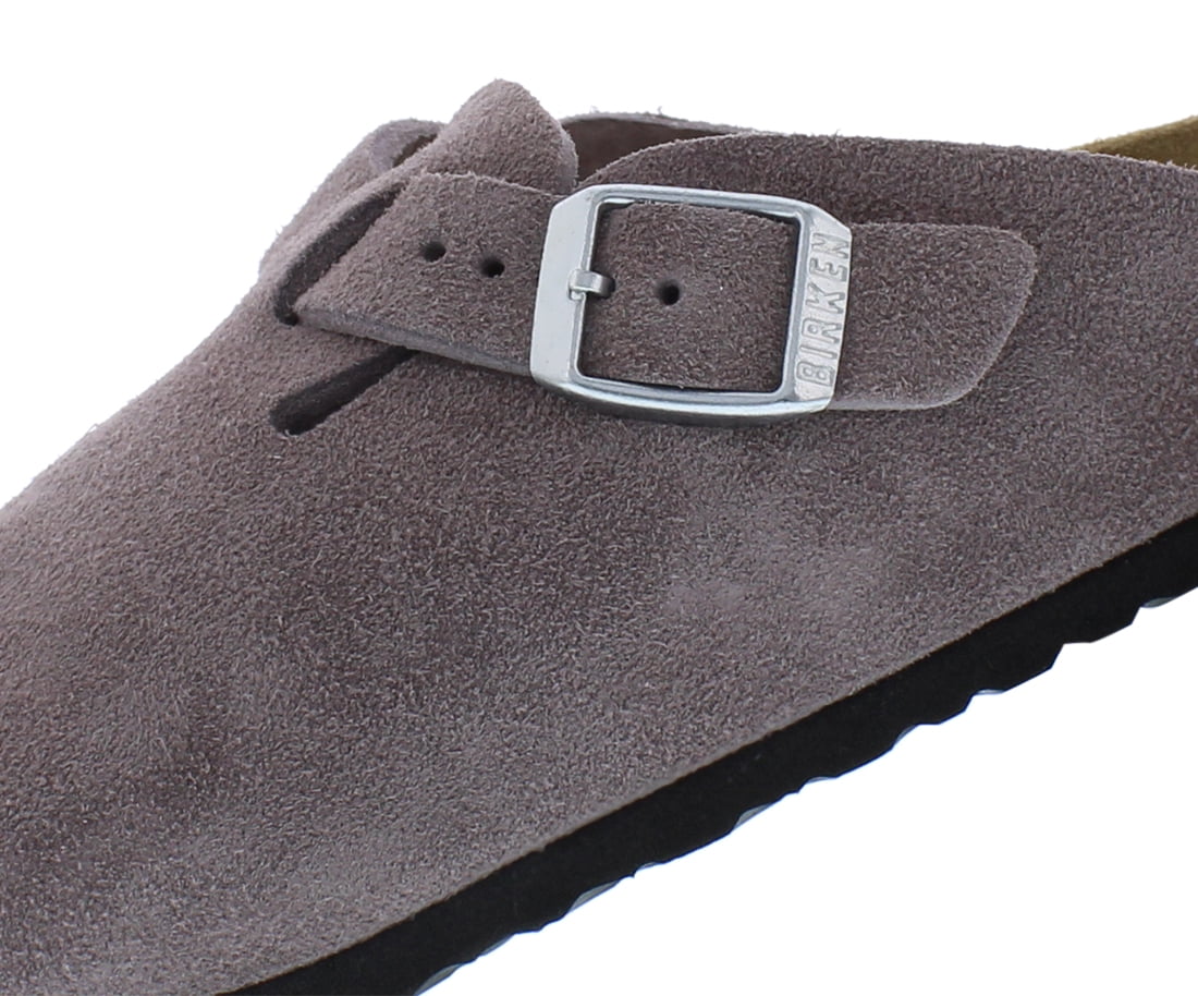 Birkenstock Boston Narrow PS Girls Shoes Size 13, Color: Faded Purple