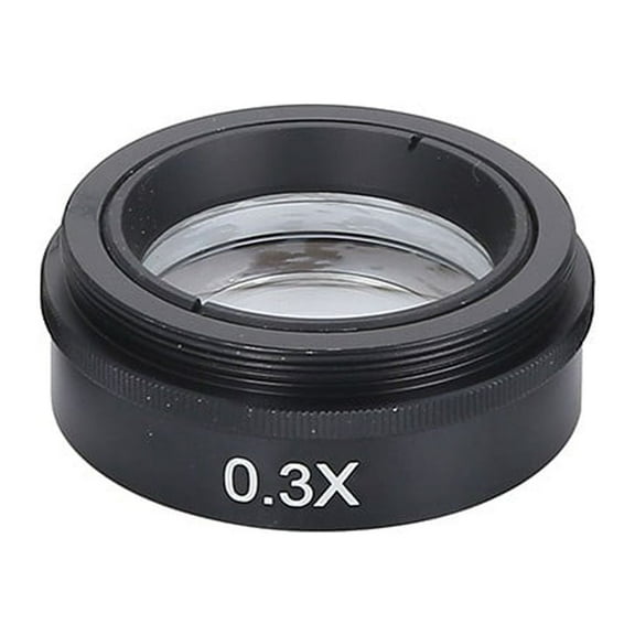 1pc Glass Lens Auxiliary Objective Lens Barlow Lens 0.75X 42mm 0.3X 0.5X