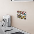 thumbnail image 5 of Yayeee Toggle Light Switch Wall Plate 2-Gang 4.56"x4.48" Decorative Outlet Cover, Colorful Stars, 5 of 7