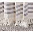thumbnail image 3 of Matera Chenille Stripe Throw, 3 of 4