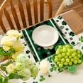 large wedge placemats for round tables set of 4 easterIrish Festival