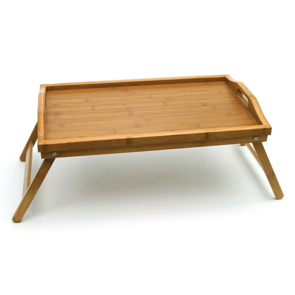 Lipper International Bamboo Bed Tray with Folding Legs