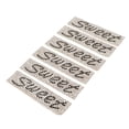 thumbnail image 3 of 6Pcs Crystal Rhinestone Applique Bril Dress Bag SWEET Pches Insignias Sunnimix Parche de diamantes de imitación de cristal, 3 of 8