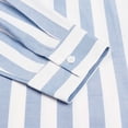 thumbnail image 5 of Thrilos Button Up Shirts for Men Striped Long Sleeve Tops Casual Button Down Shirts Business Dress Shirts, 5 of 7