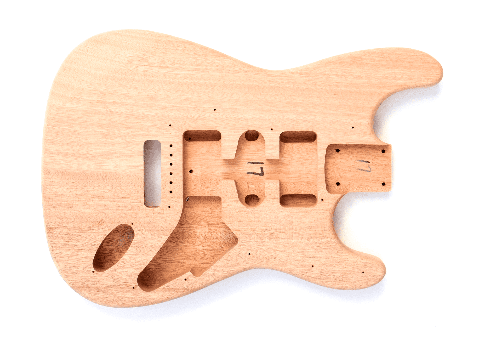 ST Style Mahogany Build Your Own Guitar Kit