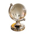 thumbnail image 1 of Mini globo de cristal, mapa del mundo redondo, bola de cristal decorativa, adorno de escritorio, decoración para el hogar y la oficina, globo terráqueo de cristal transparente para decoración de, 1 of 6