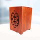 thumbnail image 4 of 1 portalápices de madera, organizador de escritorio, papelería, regalo, organizador de escritorio multiusos, caja de almacenamiento de madera natural ecológica., 4 of 6