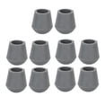 thumbnail image 3 of Pointe de Bâton de Randonnée, 10pcs Épaississent les Bouts Gris de Canne de Protecteur d'Extrémité Rondelle en Acier pour les Personnes Âgées pour l'Extérieur, 3 of 8