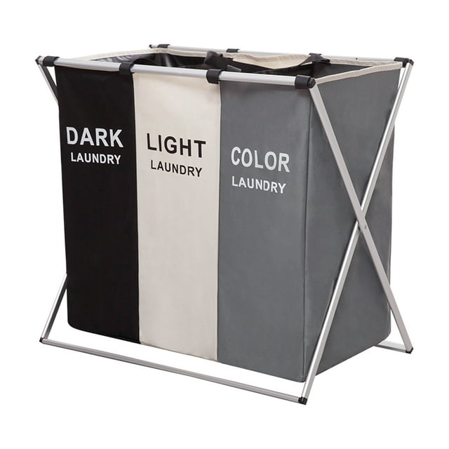 Cesta de almacenamiento de ropa sucia de tela Oxford Cesta de lavandería Eccomum 3 Colors