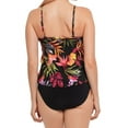 thumbnail image 4 of Magicsuit BLACK/MULTI Oasis Rita Wire Free Tankini Swim Top, US 8, 4 of 5